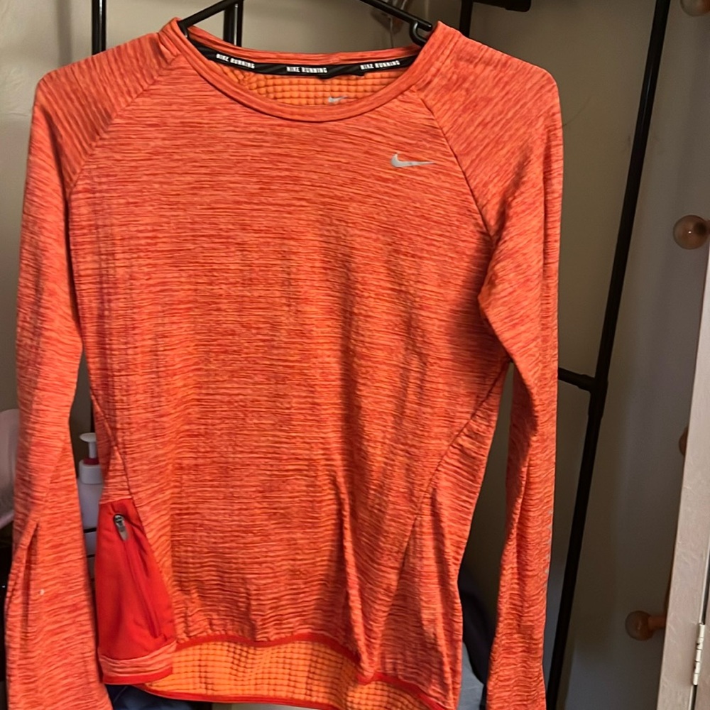 Nike Orange Long Sleeve